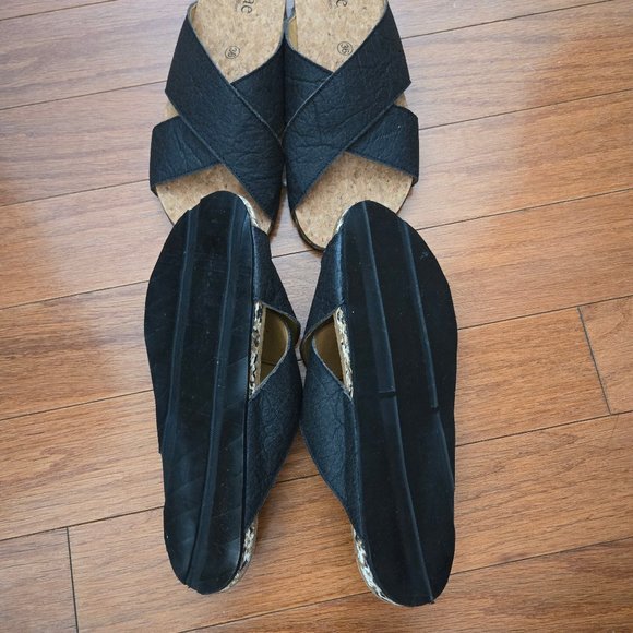 NAE  Vegan Leather Sandals US 5 and US 6 Available - Picture 3 of 6